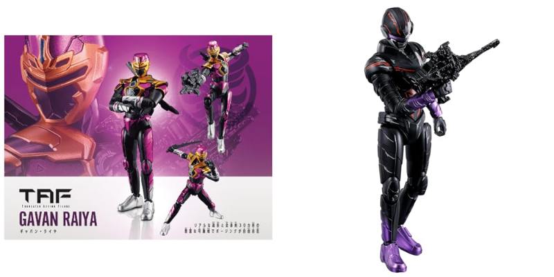 『超宇宙刑事ギャバン インフィニティ』TOKUSATSU ACTION FIGURE「ギャバン・ライヤ」「デス・ギャバン」、「PROJECT R.E.Dソフビシリーズ ギャバン・ライヤ」