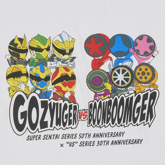 Vシネクスト『ナンバーワン戦隊ゴジュウジャーVSブンブンジャー』タオル、ポーチ、トートバッグ、Tシャツ