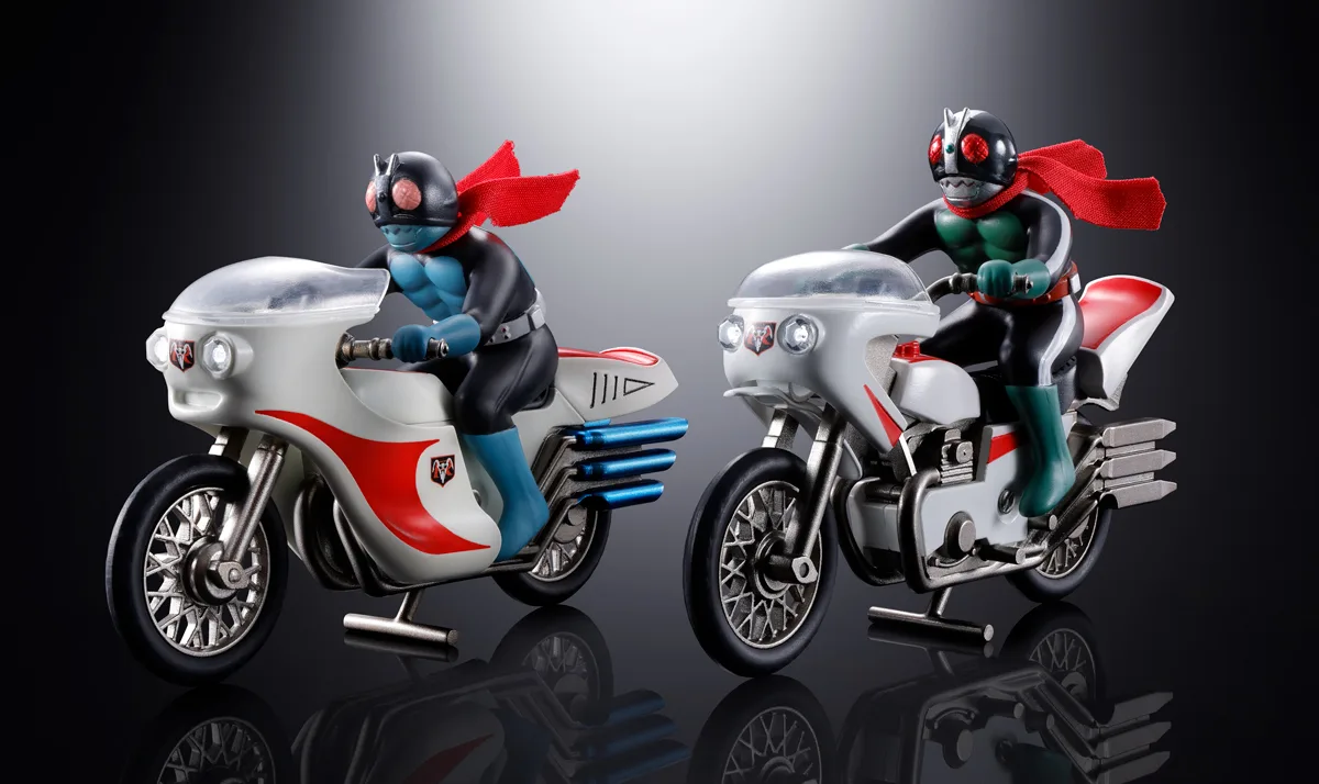ポピニカ「サイクロン号（仮面ライダー2号）」が12月、「サイクロン号（仮面ライダー1号）」2027年1月発売