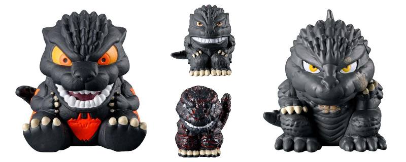 ガシャポン「東宝怪獣 ゴジラまちぼうけ デフォルメの場合」が6月中旬発売