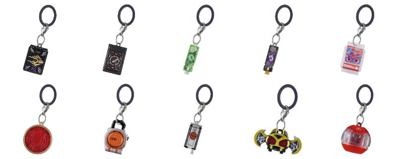 ガシャポン「仮面ライダーシリーズ めじるしアクセサリーBEST」が6月上旬発売