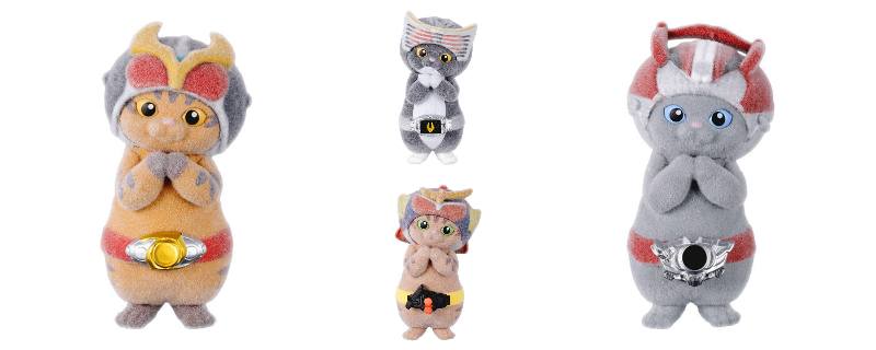 ガシャポン「仮面にゃいだー その4」が6月上旬発売