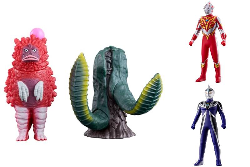 ウルトラヒーローシリーズ「121 ウルトラマンメビウス メビウスバーニングブレイブ」「122 ウルトラマンアグル (V1)」、ウルトラ怪獣シリーズ「250 ピグモン＆スフラン」が6/6発売！