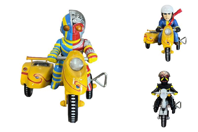 EX三輪車「人造人間キカイダー」「人造人間ジロー」「人造人間ハカイダー」が2027年2月発売