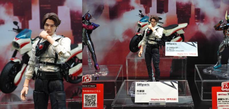 仮面ライダーゼッツ「S.H.Figuarts 万津莫」が参考展示