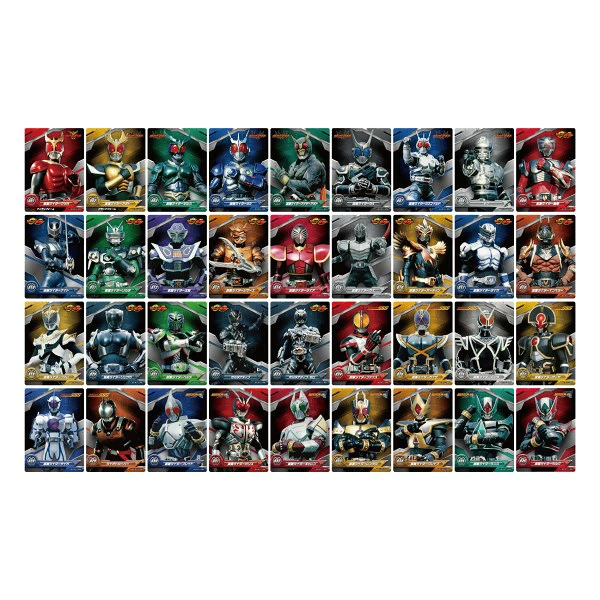 「平成仮面ライダー クリアカードコレクション」が10月発売