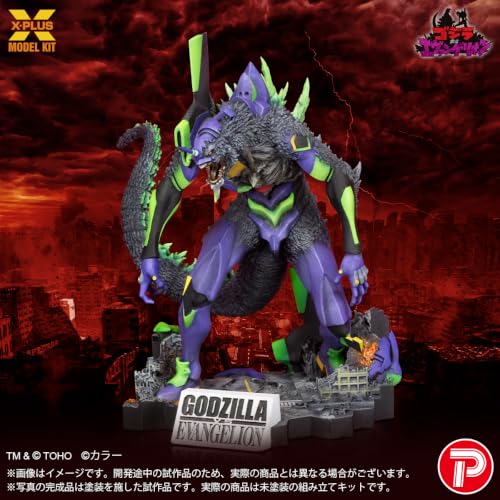 ゴジラ対エヴァンゲリオン「エクスプラス (X PLUS) エヴァンゲリオン初号機 G 覚醒形態」プラスチックモデルキットが12月発売