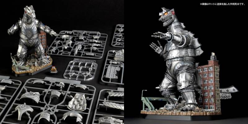 メカゴジラの逆襲「ARTPLA SCULPTURE WORKS メカゴジラRe：イマジネーション」プラモデル(海洋堂)が2027年1月発売